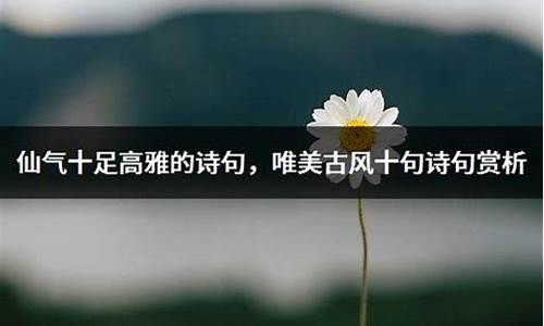 仙气十足高雅的成语形容女子_仙气十足高雅的成语形容女子漂亮