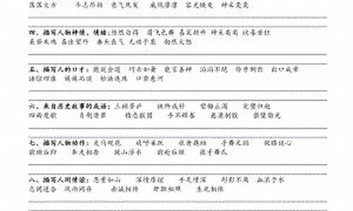 成语分类归纳大全_成语分类归纳大全高中